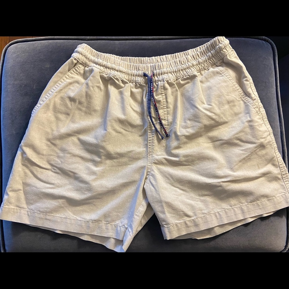 Chubbies Khaki Drawstring Shorts Multicolor Back Pocket Size Men’s Small S